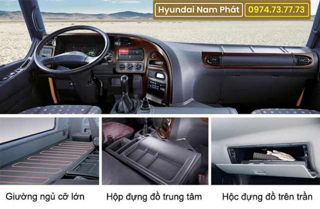 Xe Tải Hyundai HD210 Gắn Cẩu Unic 3 Tấn URV 340 Tải Trọng 12 Tấn